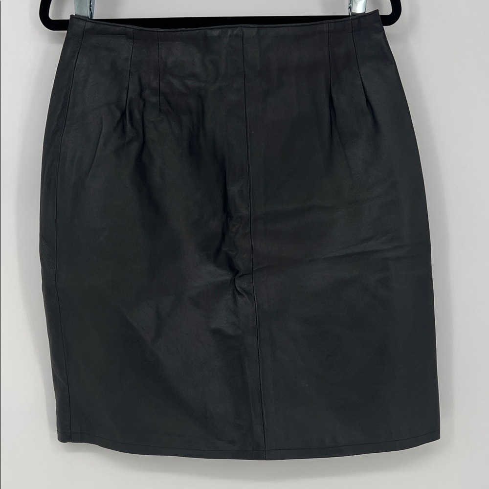 Clio Leather Black Pencil Skirt Women’s 10